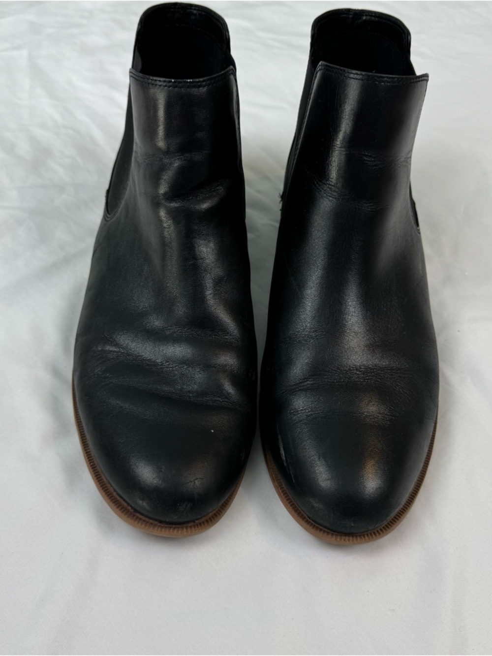 Clarks Black Chelsea-Style Slip-On Boot